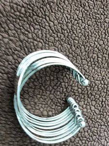 Silver Tone Bangle Bracelet