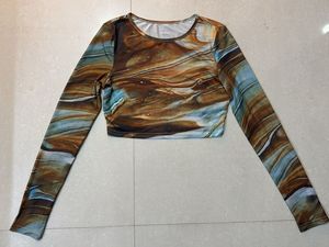 Y2K full sleeves korean top