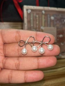 Desi Earring And Pearl Earrings
