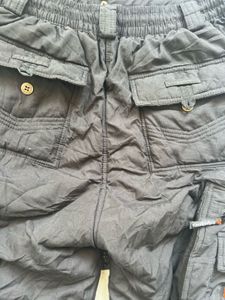 Quilted Cargo Pants