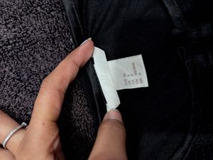 H&amp;m Ruffled Black Dress