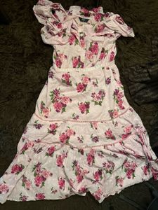 Floral Print Maxi Dress