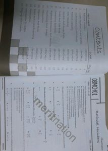 CBSE Class 8 Math Test And Solutions Booklets (Mertnation)