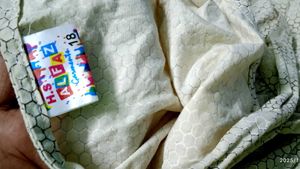 White patterned Top baby