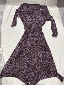 Y2k Animal Print Dress