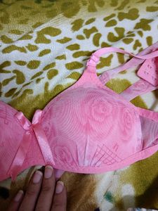 Extremely Beautiful Fancy Bta Pink With Rose Print