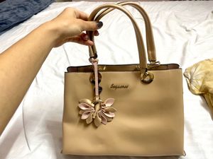 Elegant Beige Handbag