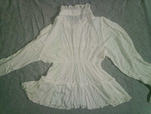 Korean Style White Women&#39;s Top