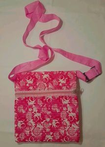 Cute Pink Sling Bag For Girls