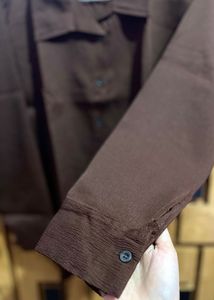 Brown Long Sleeve Shirt