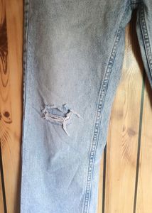 Stylish Ribbed Jeans