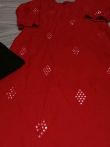 M Size Kurti Set♥️🖤