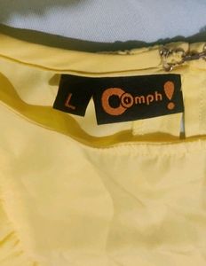 yellow stylish Top