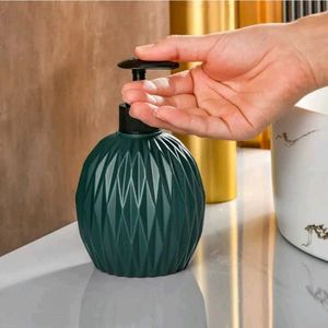 Green Geometric Soap Dispenser