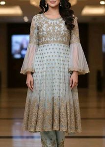 PAKISTANI PASTEL DRESS 3PC XL