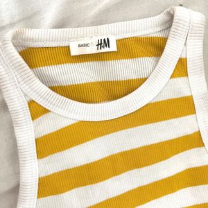 H&amp;M Striped Tank Top