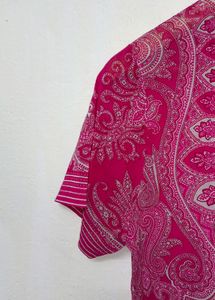 New Pink And White Top For Women