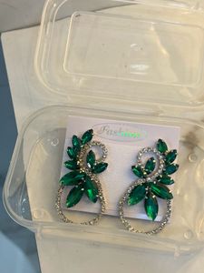 Emerald Green Earrings