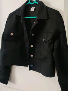 Black Short Jacket (Demin)