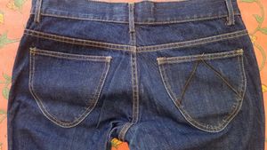 Dark Blue Denim Jeans