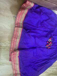 Elegant Purple Ethnic Gown