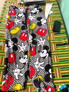 Cartoon Print Pajama Set
