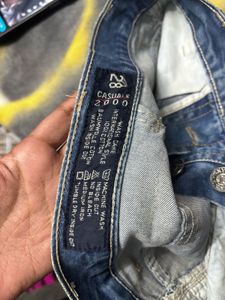 Trendy Blue Denim Jeans