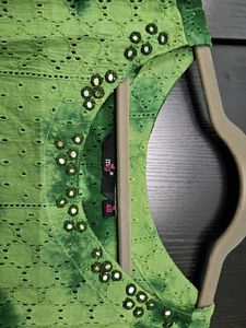 Green Embroidered Kurta