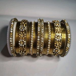 Golden Bangle Set