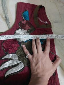 Patch Work Suit Set