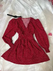 Red Polka Dress