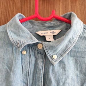 Old Navy Boyfriend Denim Shirt /Jacket 🧥
