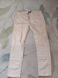 Mens Stylish White Jeans Pants Size34 87cm