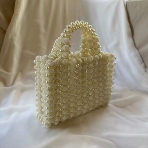 Beautiful Pearl Beaded Bag