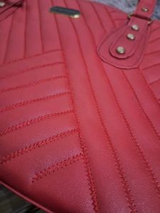Da Milano Red Handbag