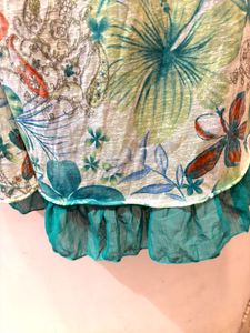 Beautiful Floral Ruffle Dress