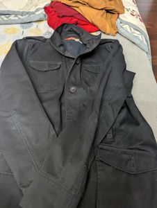 Black Cotton Jacket