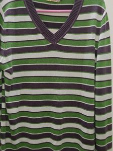 Stylish Vibrant V-Neck Pullover Unisex