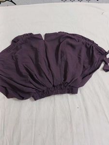 Stylish Purple Palazzos