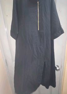 Black Dress with Zipper