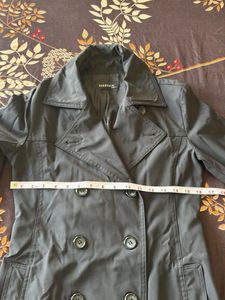 Stylish Black Trench Coat