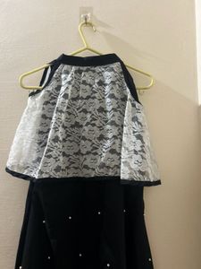 Elegant Black &amp; White Dress