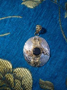 Vintage Butterfly Victorian Pendant