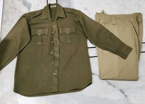 2set Police Uniform For Winter