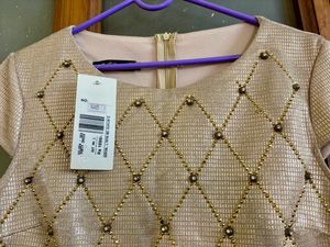 Elegant New Golden Dress