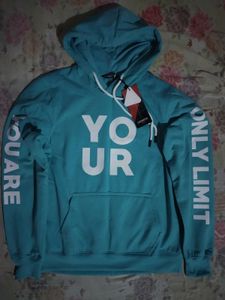 Locomotive Light Blue Graphic Hoodie
