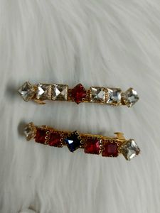 Premium Kundan Hair Clip