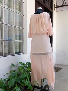 Peach Flow Dress