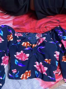 Floral Crop Top