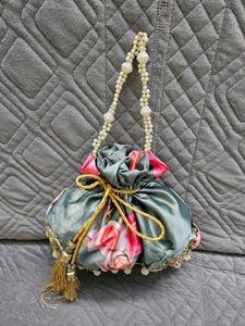 Floral Potli Pouches